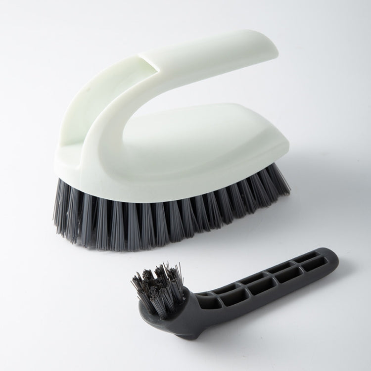 3 PCS Multifunctional Household Convenient Two-in-one Kitchen Cleaning Brush With Handle Laundry Brush