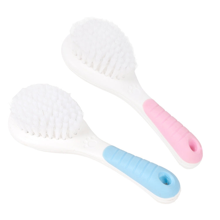 2 PCS Pet Bathing Brush Non-slip Hair Removal Combing Pet Nylon Brush