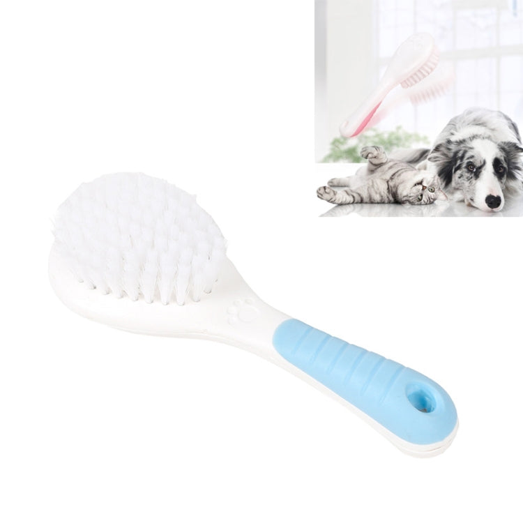 2 PCS Pet Bathing Brush Non-slip Hair Removal Combing Pet Nylon Brush