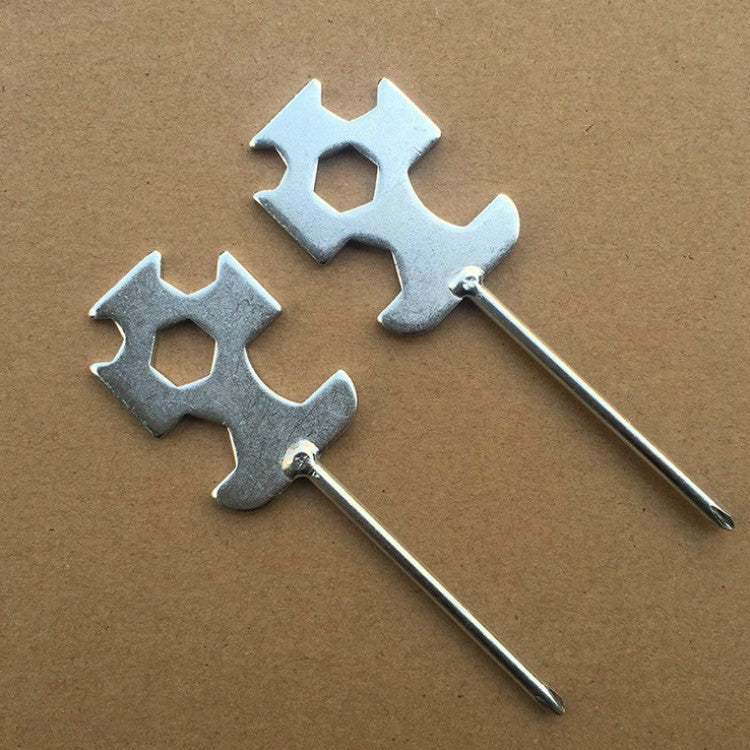 30 PCS Multifunctional Punching Open End Wrench Cross Screwdriver Wrench Treadmill Fitness Equipment Reparing Tools, Specification:Square