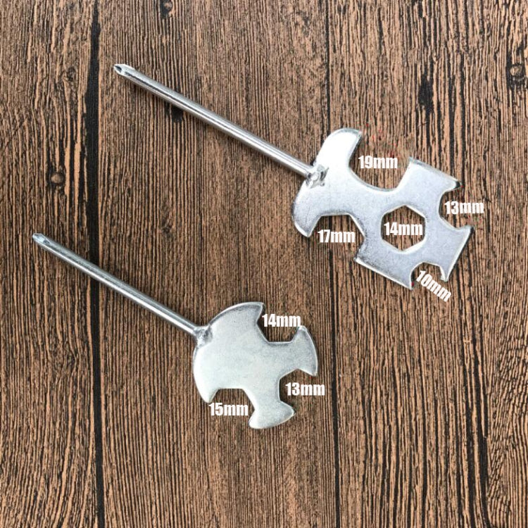 30 PCS Multifunctional Punching Open End Wrench Cross Screwdriver Wrench Treadmill Fitness Equipment Reparing Tools, Specification:Square