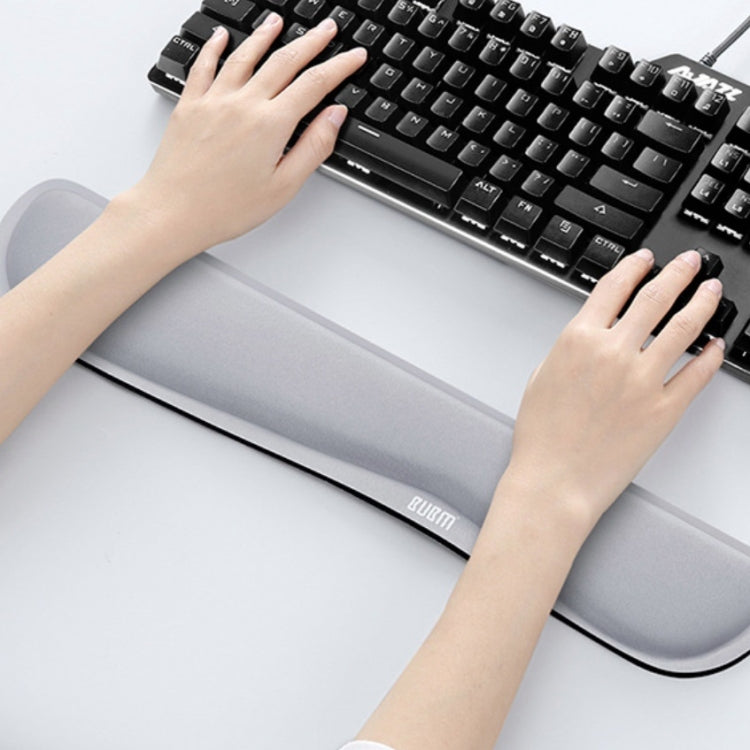 BUBM Memory Foam Keyboard & Mouse Wrist Pad, Size:46.3cm