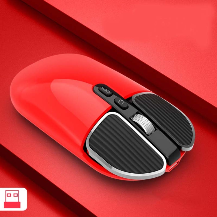 M203 2.4Ghz 5 Buttons 1600DPI Wireless Optical Mouse Computer Notebook Office Home Silent Mouse, Style:2.4G
