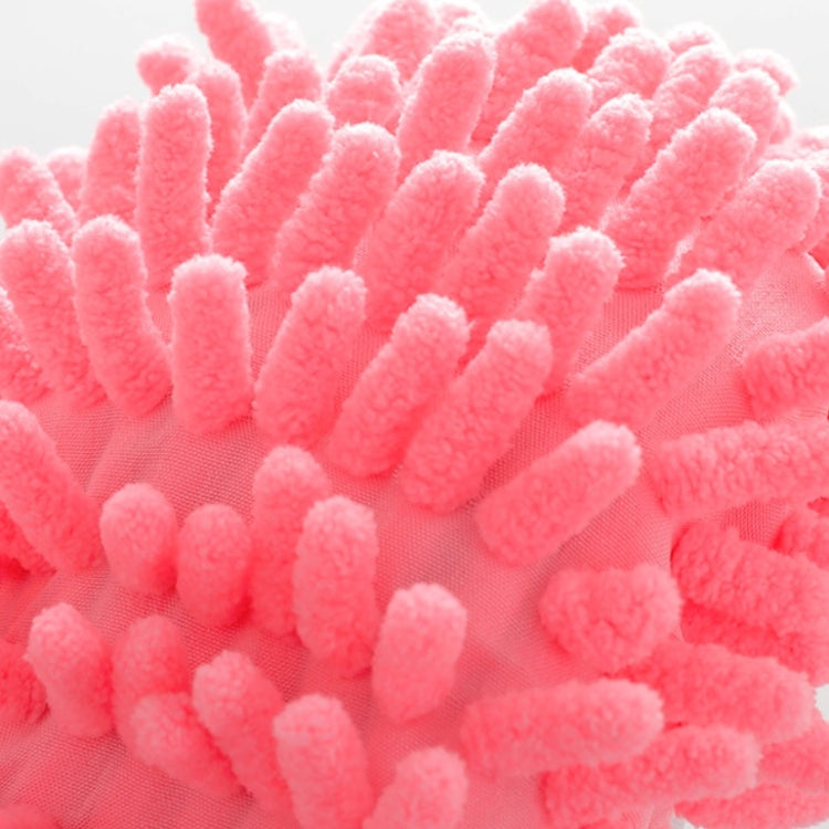 12 PCS Chenille Lazy Mopping Shoe Cover Clean Floor Removable and Washable Mop Random Color