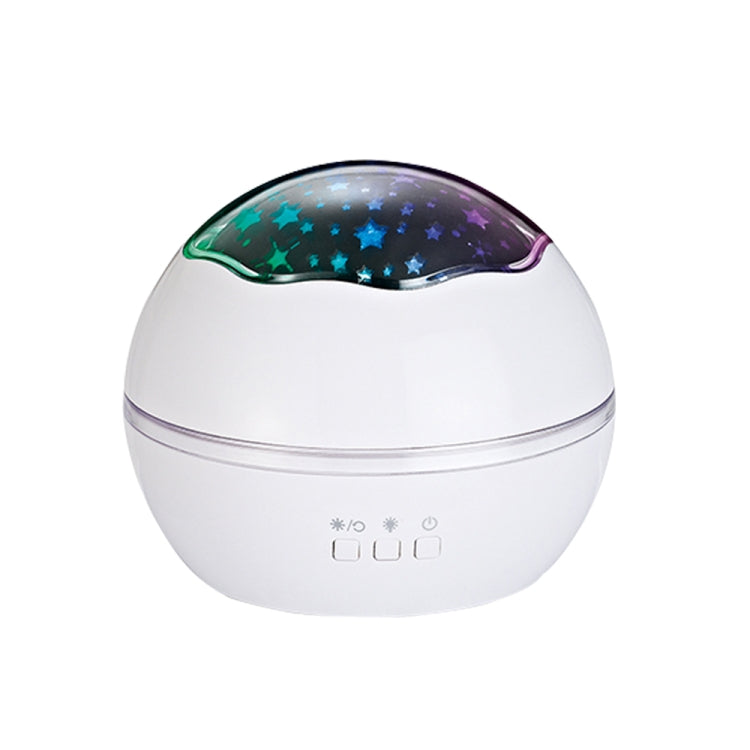 Small Ball USB Rotating Starry Sky Ocean Projector Night Light