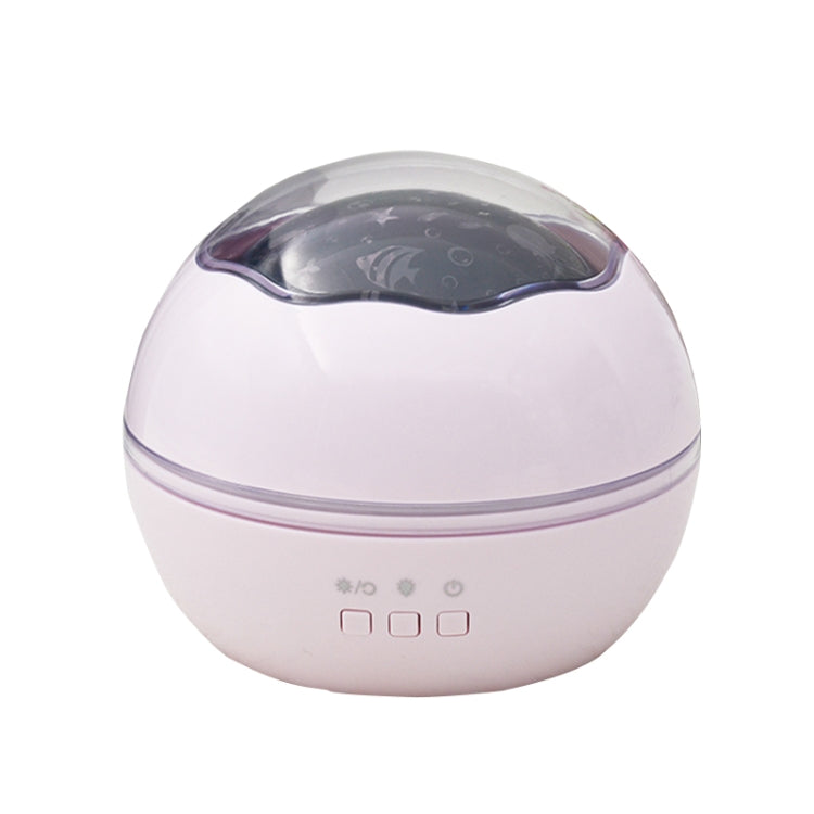 Small Ball USB Rotating Starry Sky Ocean Projector Night Light