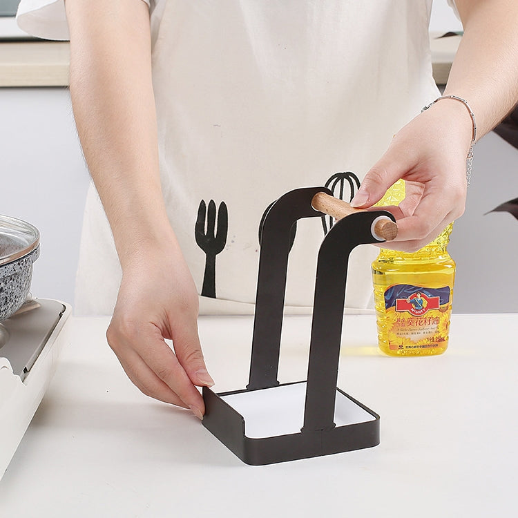 Kitchenware Rack Free Punching Sitting Type Soup Spoon Cutting Board Pot Cover Rack Multifunctional Storage Rack