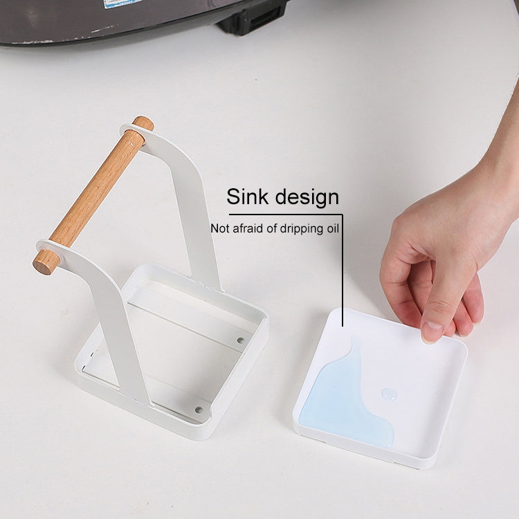 Kitchenware Rack Free Punching Sitting Type Soup Spoon Cutting Board Pot Cover Rack Multifunctional Storage Rack