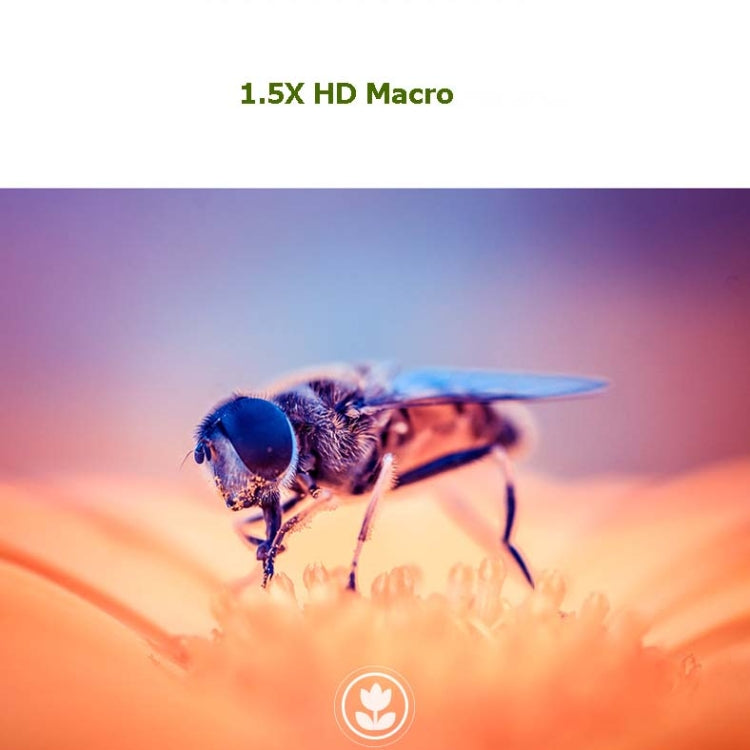 3 in 1 Wide Angle + Macro + Fill Light Mobile Phone SLR Camera Lens