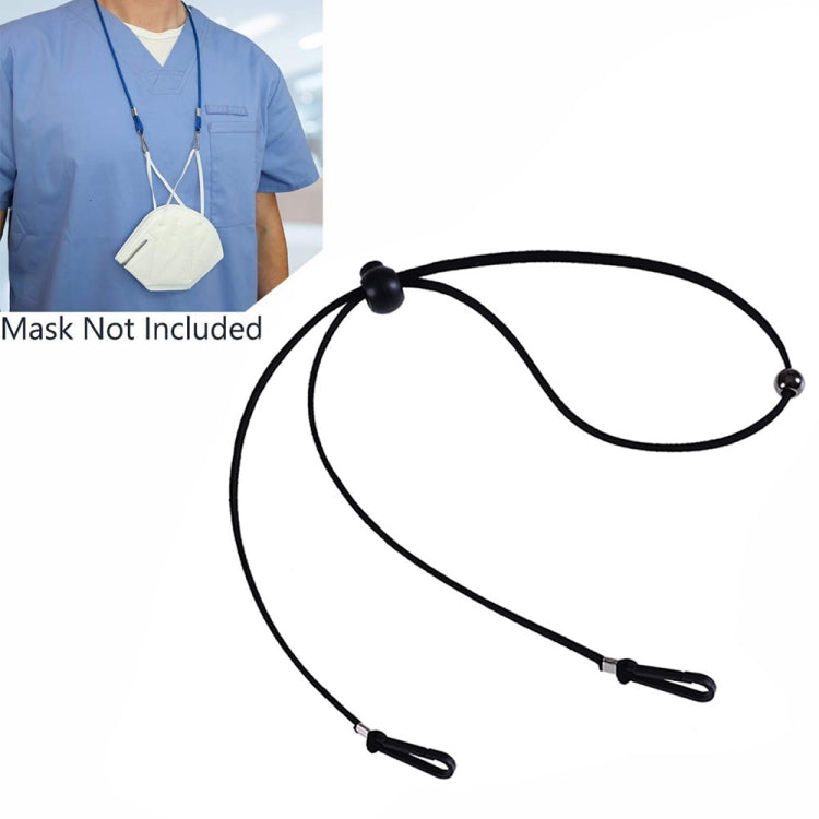 10 PCS Mask Anti-lost Adjustable Lanyard and Ear Hook