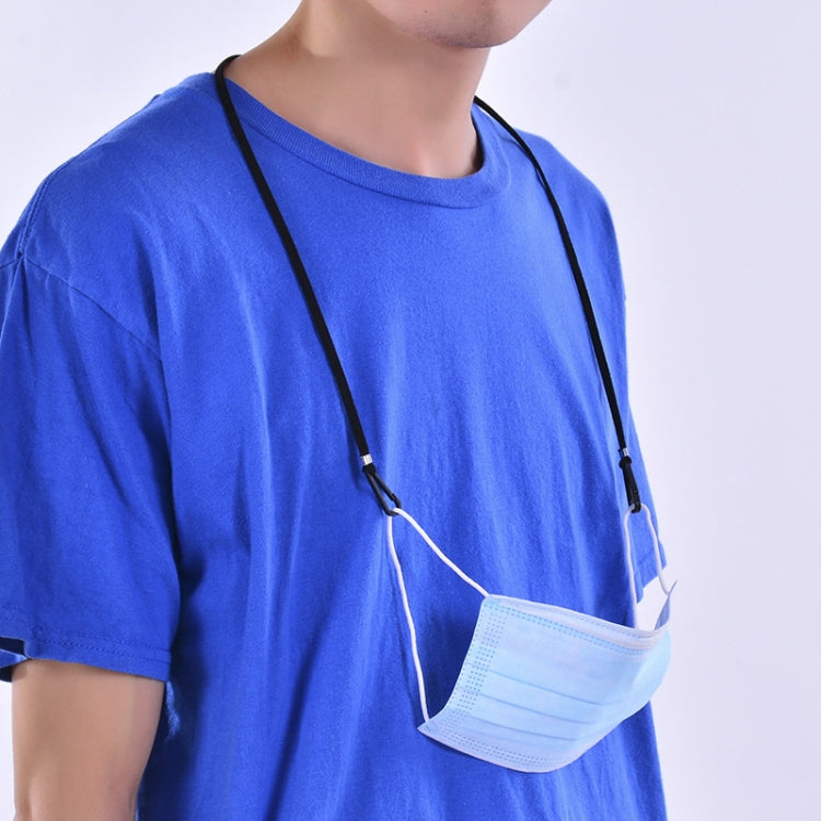 10 PCS Mask Anti-lost Adjustable Lanyard and Ear Hook