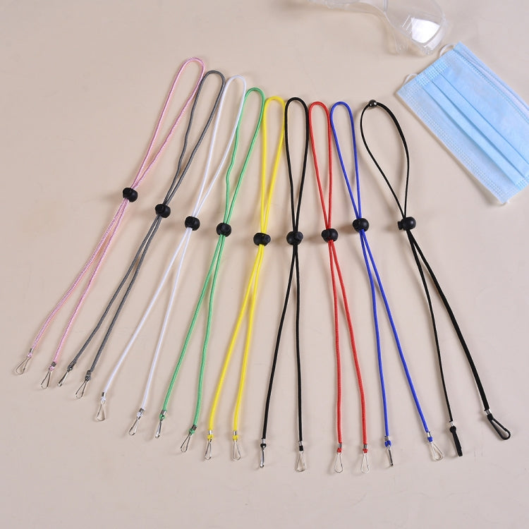 10 PCS Mask Anti-lost Adjustable Lanyard and Ear Hook