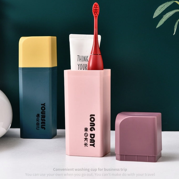 5 PCS Portable Toothbrush Barrel Gargle Cup Simple Travel Set Cup