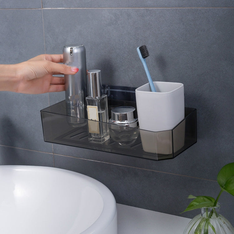 3 PCS Bathroom Seamless Non-perforated Shelf Wall Hanging Storage Basket