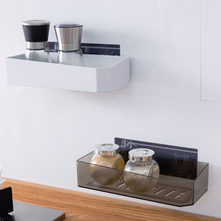 3 PCS Bathroom Seamless Non-perforated Shelf Wall Hanging Storage Basket