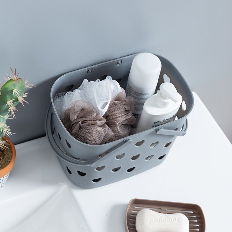 6 PCS Portable Bathroom Bath Basket Wash Basket Toilet Storage Basket