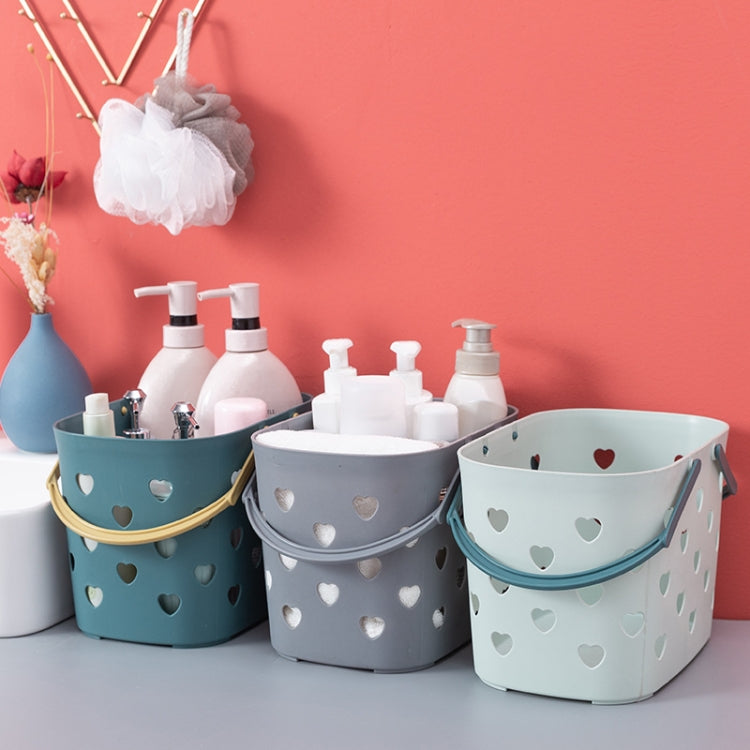 6 PCS Portable Bathroom Bath Basket Wash Basket Toilet Storage Basket