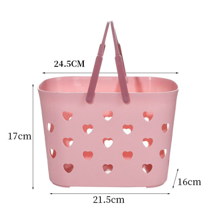 6 PCS Portable Bathroom Bath Basket Wash Basket Toilet Storage Basket