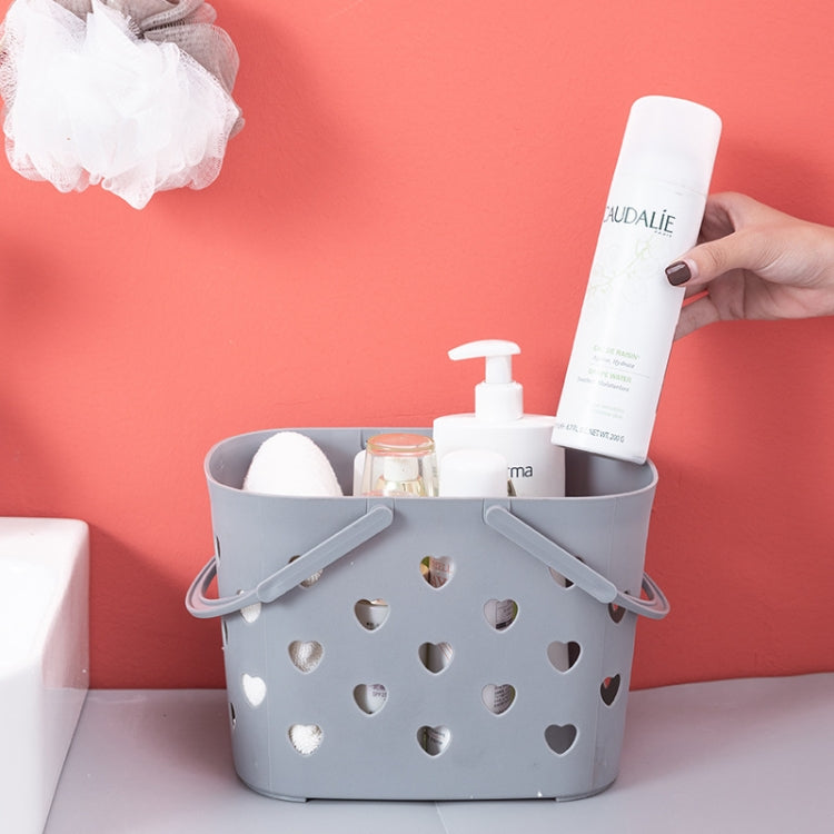 6 PCS Portable Bathroom Bath Basket Wash Basket Toilet Storage Basket