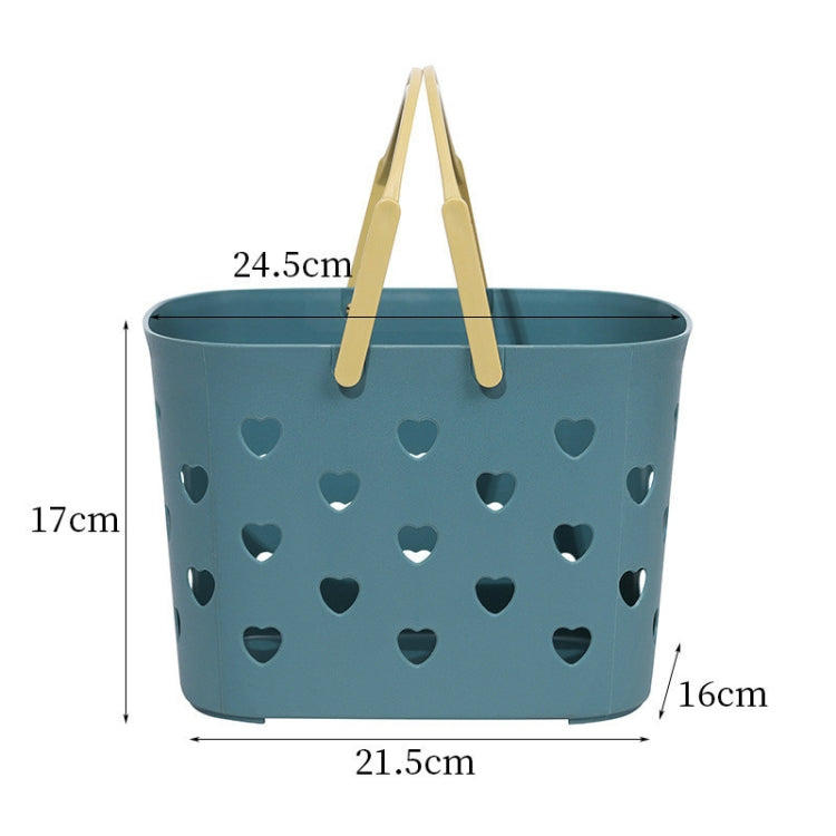 6 PCS Portable Bathroom Bath Basket Wash Basket Toilet Storage Basket