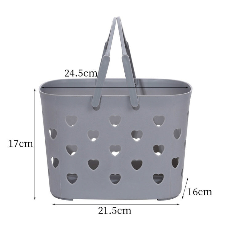 6 PCS Portable Bathroom Bath Basket Wash Basket Toilet Storage Basket