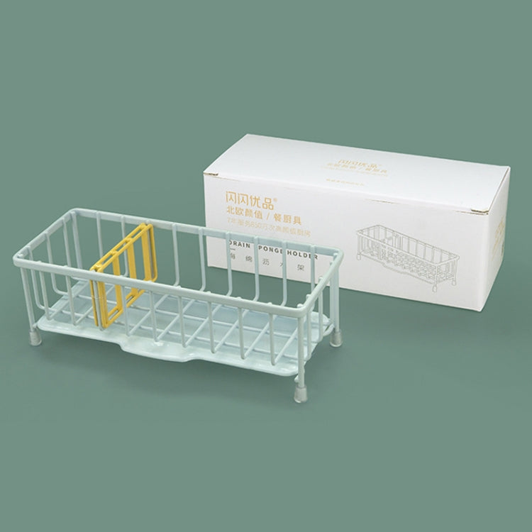 Kitchen Faucet Sponge Drain Basket Bathroom Multifunctional Sink Rack