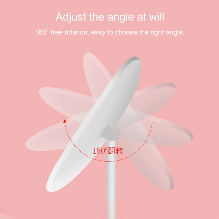 Smart LED Makeup Mirror With Lamp Desktop Makeup Light Makeup Small Mirror, Style:Three Color Light