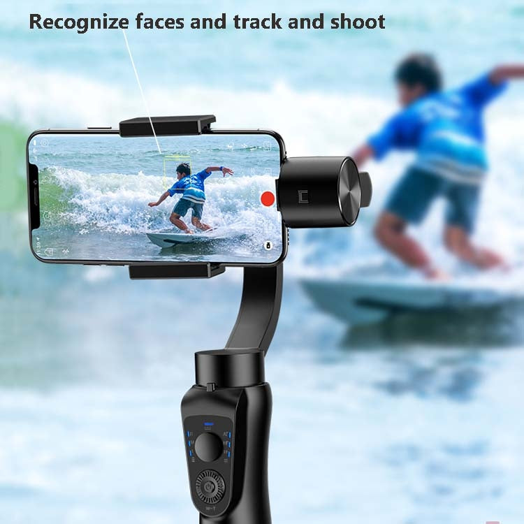 S5B Three-axis Handheld Gimbal Stabilizer Video Shooting Anti-shake Bracket for Mobile Phones Below 6.0 inches