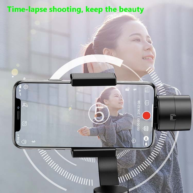 S5B Three-axis Handheld Gimbal Stabilizer Video Shooting Anti-shake Bracket for Mobile Phones Below 6.0 inches