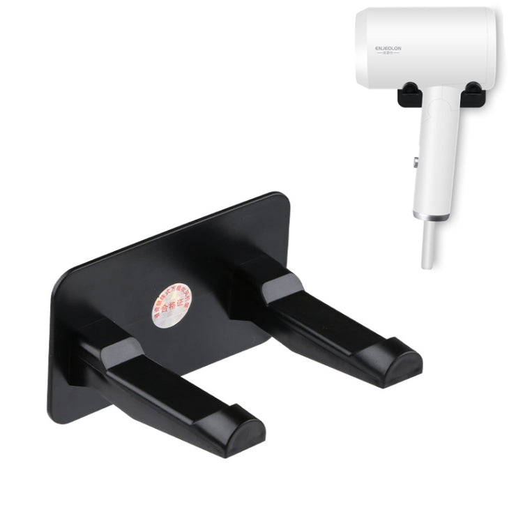 3 PCS Punch-free Simple Household Bathroom Toilet Wall Hanging Hair Dryer Storage Rack