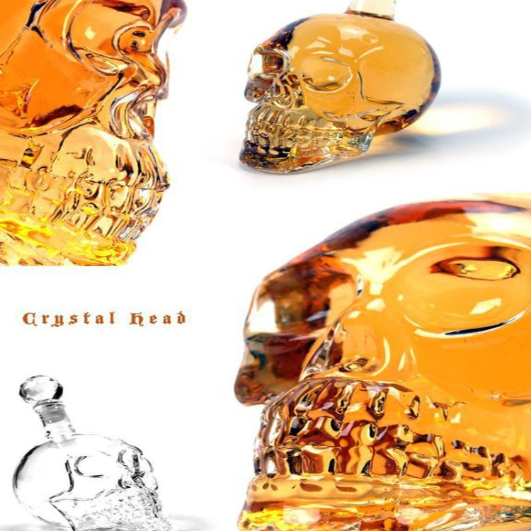 Creative Skull Vodka Bottle Wine Dispenser, Capacity:350ml