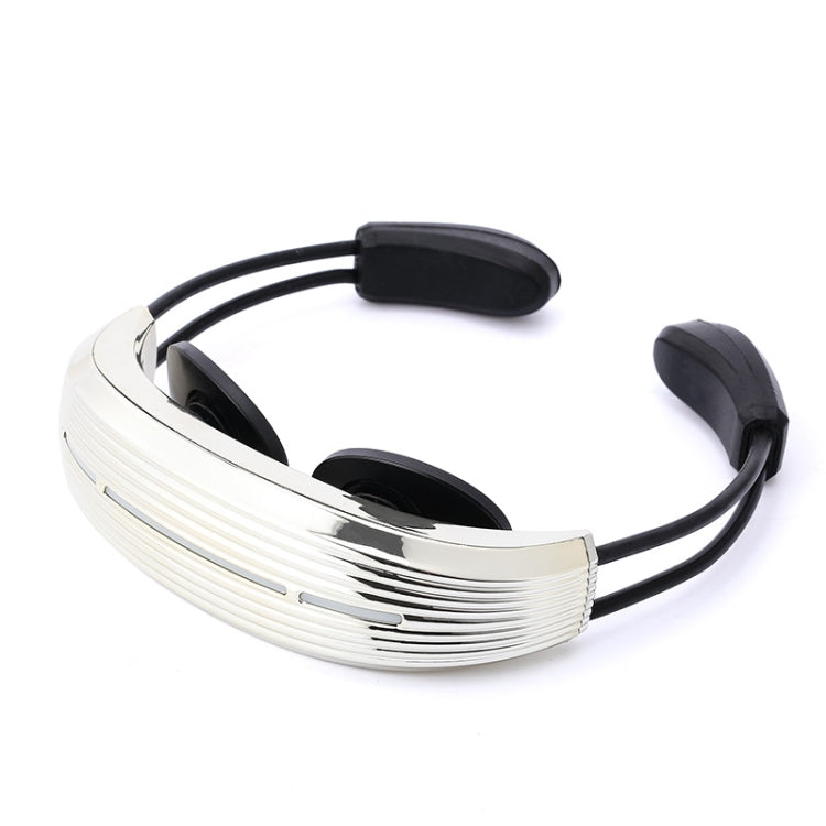 Smart Cervical Massager Multifunctional Mini Household Electric Neck Protective Physical Therapy Device(Silver)