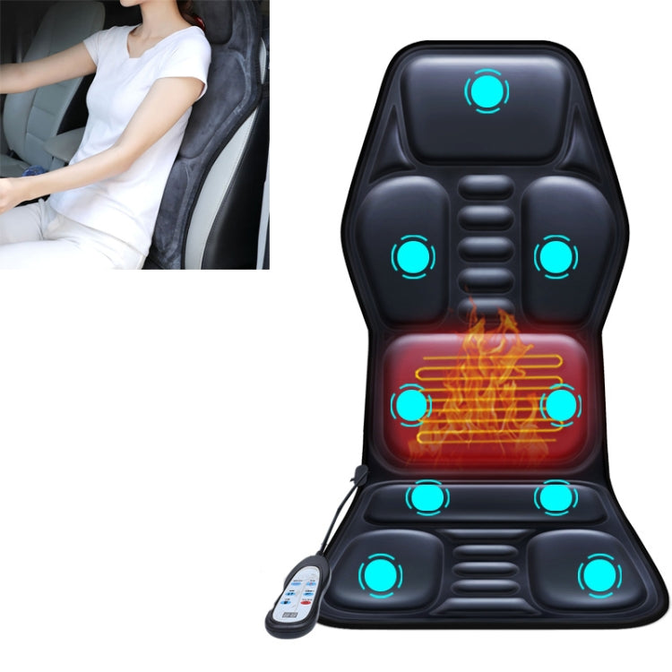 YJ-308 Car Massager Cervical Spine Neck Waist Car Home Heating Whole Body Multifunctional Massage Mat, Specification: Deluxe Edition
