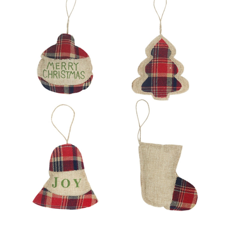 Christmas Decoration Christmas Pendant Supplies Gift Socks Ornaments
