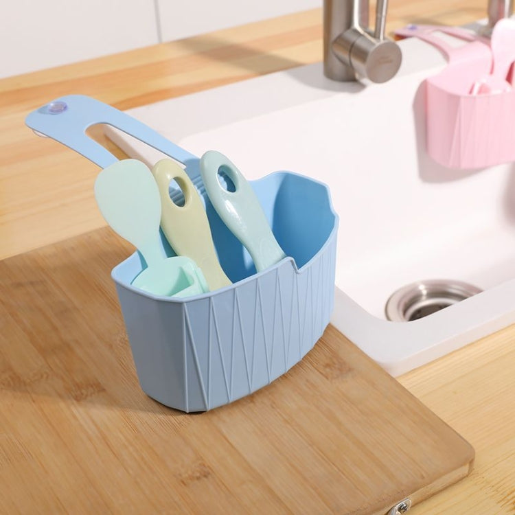 10 PCS Sink Plastic Drain Basket Kitchen Storage Hanging Basket Kitchen Drain Rack