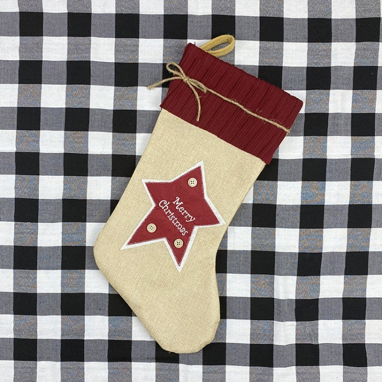 Christmas Ornaments Christmas Stocking Gift Bag Candy Bag