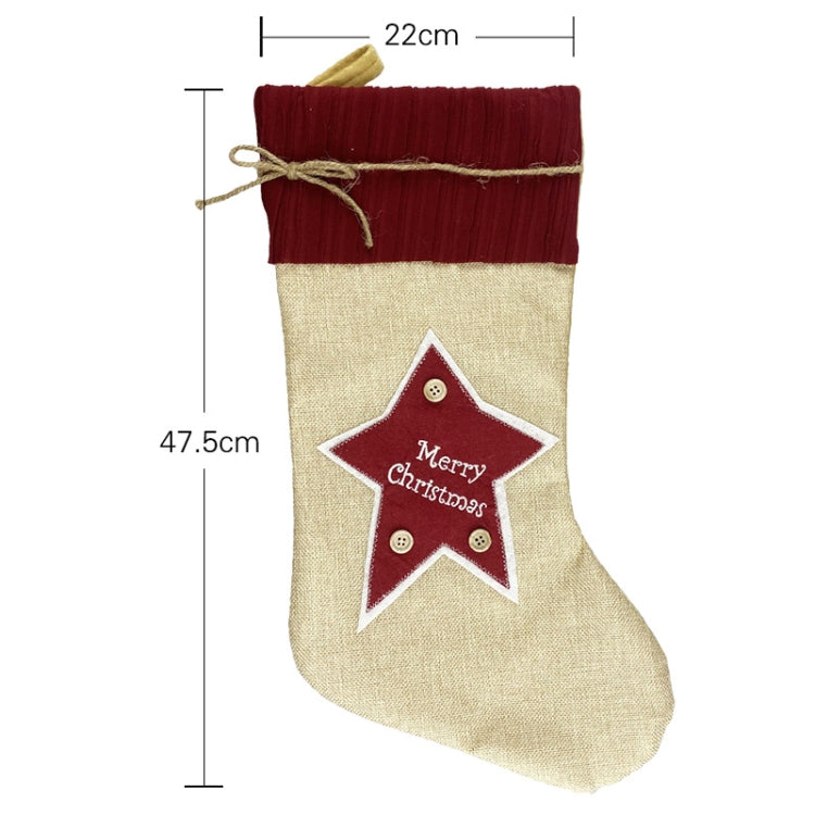 Christmas Ornaments Christmas Stocking Gift Bag Candy Bag
