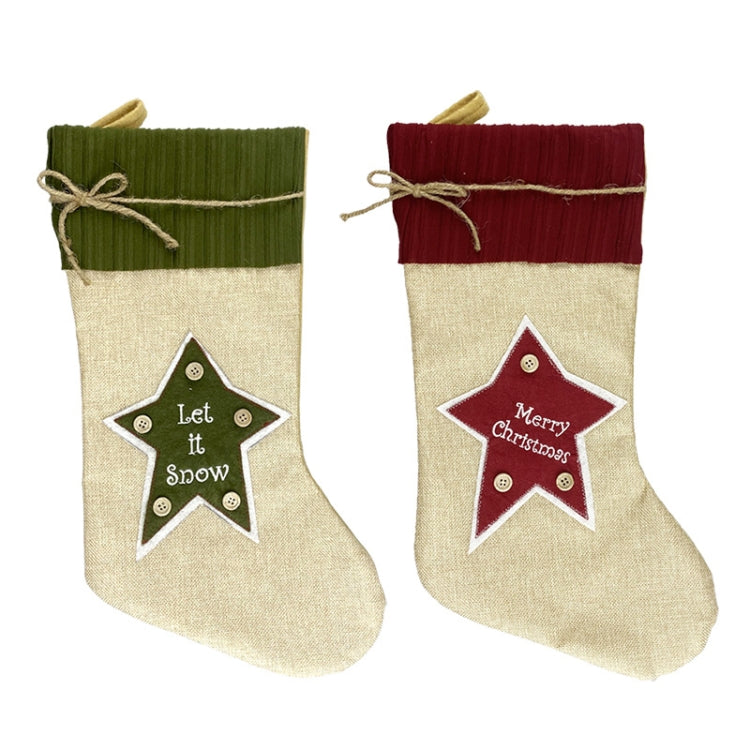 Christmas Ornaments Christmas Stocking Gift Bag Candy Bag