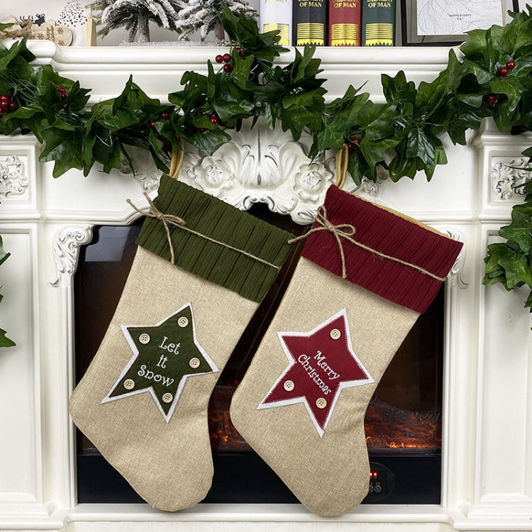 Christmas Ornaments Christmas Stocking Gift Bag Candy Bag