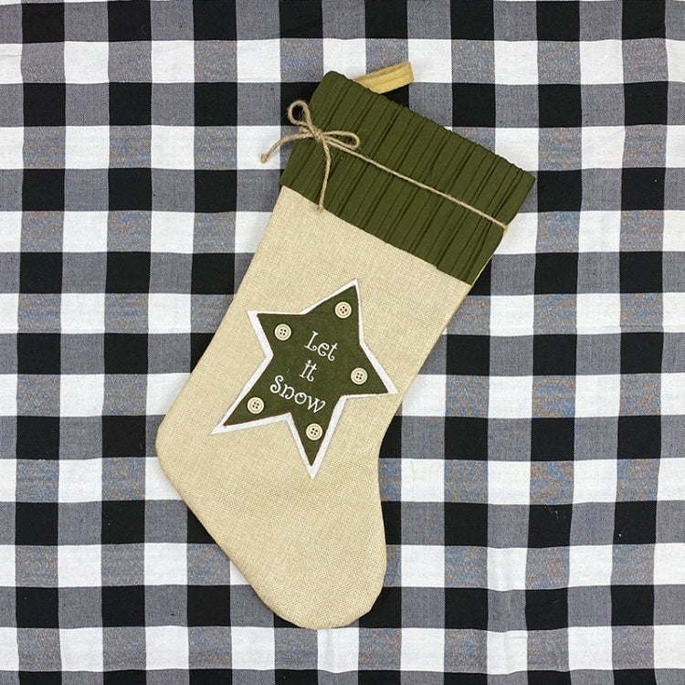 Christmas Ornaments Christmas Stocking Gift Bag Candy Bag