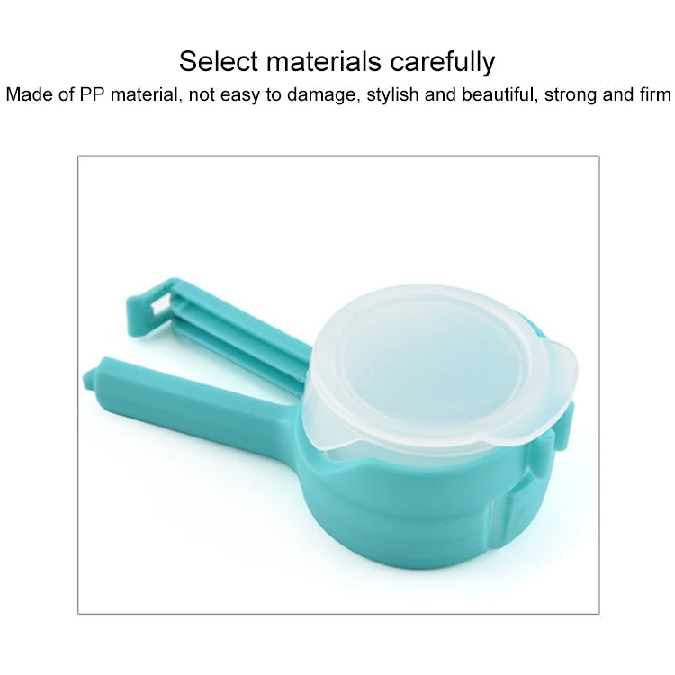 4 PCS Milk Powder Tea Sealing Clip Snack Bag Plastic Bag Household Sealing Clip