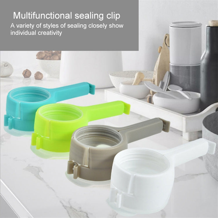 4 PCS Milk Powder Tea Sealing Clip Snack Bag Plastic Bag Household Sealing Clip