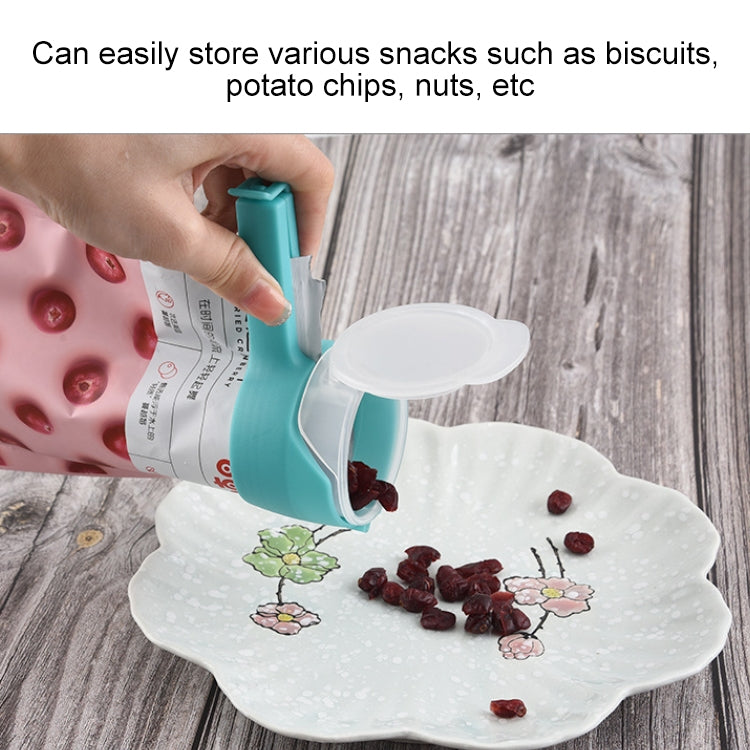 4 PCS Milk Powder Tea Sealing Clip Snack Bag Plastic Bag Household Sealing Clip