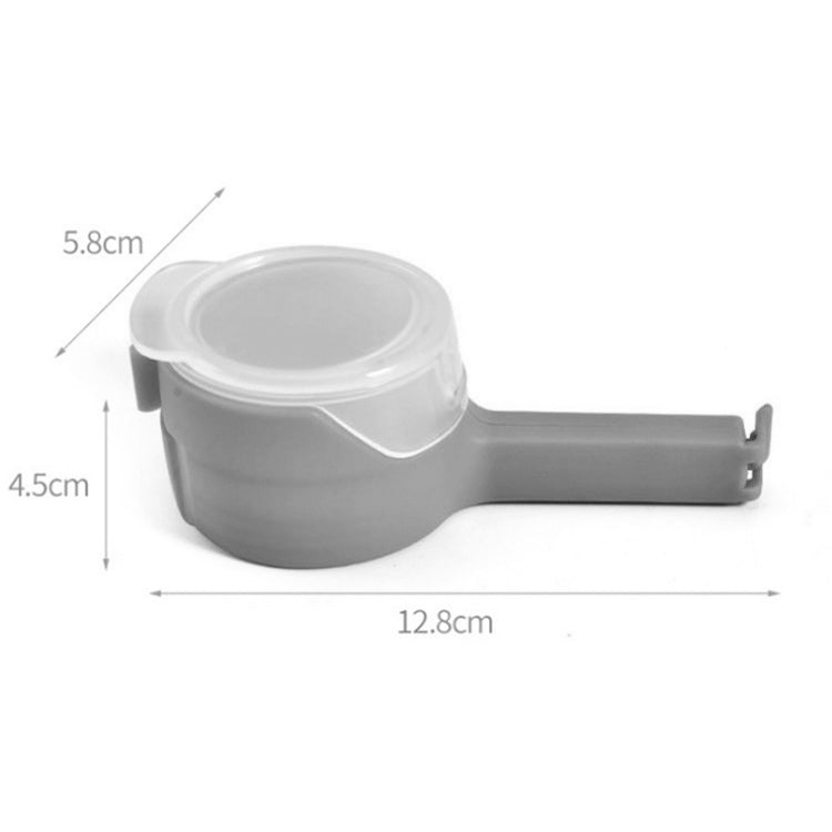 4 PCS Milk Powder Tea Sealing Clip Snack Bag Plastic Bag Household Sealing Clip