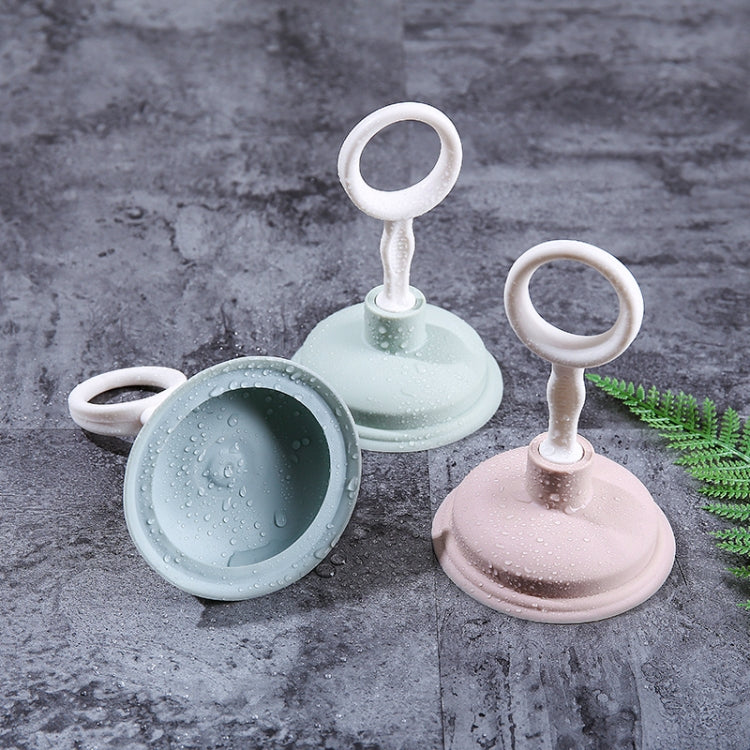 5 PCS Kitchen Portable Leather Suction Sink Pipe Dredger Sewer Clogged Hair Cleaning Tool(Pink)