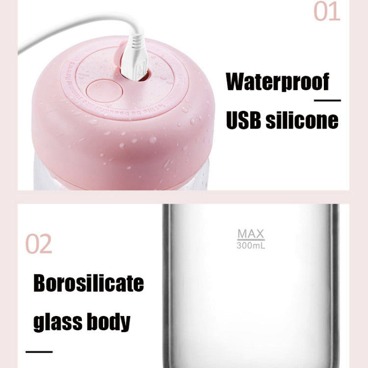 LL-GZ19 Juicer Rechargeable Household Mini Juice Cup Portable Student Dormitory Small Electric Juice Cup