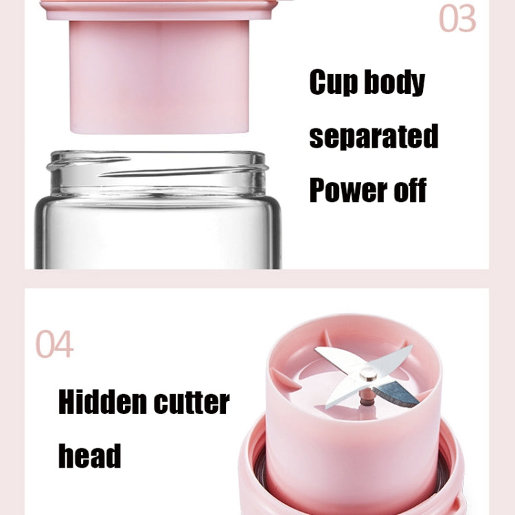 LL-GZ19 Juicer Rechargeable Household Mini Juice Cup Portable Student Dormitory Small Electric Juice Cup