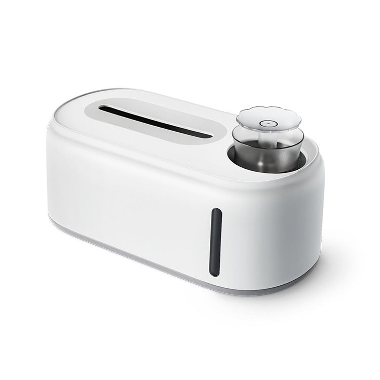 Humidifying Tissue Box Creative Wet And Dry Tissue Box, Colour: Pure White Gray Bottom