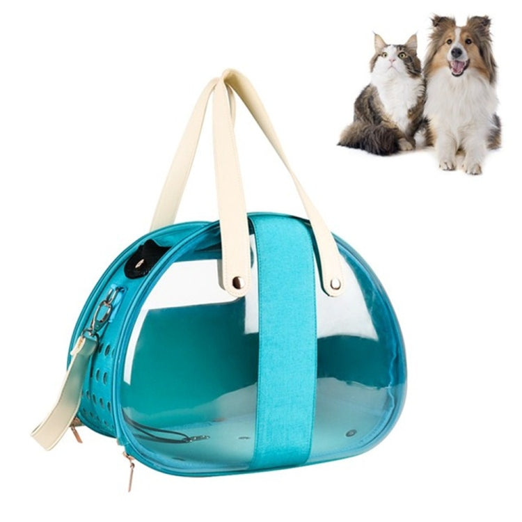 Easy Pet Outing Transparent Backpack Foldable Breathable Cat Bag, Specification: 39X27X30cm