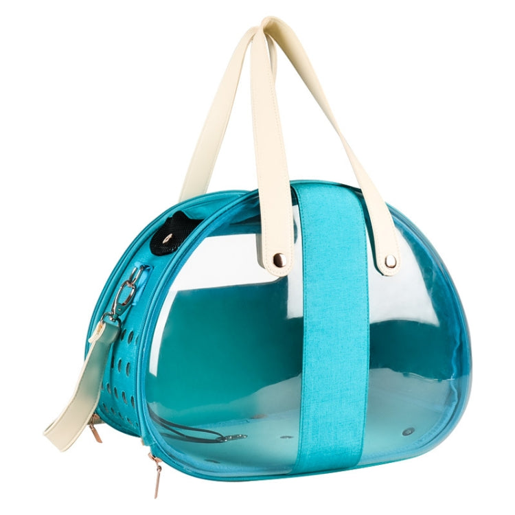Easy Pet Outing Transparent Backpack Foldable Breathable Cat Bag, Specification: 39X27X30cm